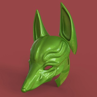 foreteller ava mask - kingdom hearts fox 3d print model - Mito3D