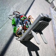 carretilla elevadora módulo smars gadget smart arduino coche rc dlc el robot bluetooth 3d print model - Mito3D
