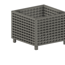 forklift pellet crate toy 3d print model - Mito3D