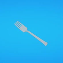 fork home 3d print model - Mito3D
