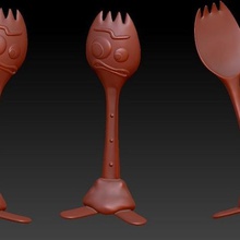 forky various toys toy 3d print model - Mito3D