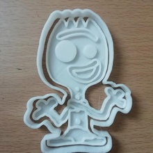 forky flachdübelfräse sealer home toy story Kekse cutter cookie 3d print model - Mito3D
