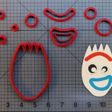 forky cookie cutter home cutting alley cake fondant decoration toy story toystory toys 3d print model - Mito3D