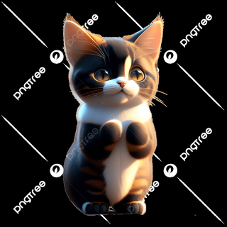 forma gato kedi şekil 3d print model - Mito3D