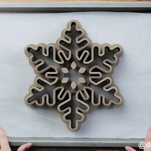 forms cookies gingerbread snowflake 2 sledge cooking newyear cutter snowman cookie christmas cake santa christmastree bell candy sock 3d print model - Mito3D