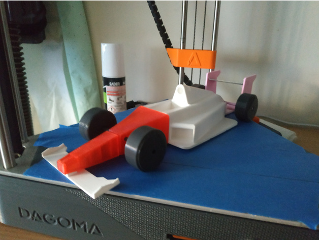 fórmula 1 coche vehiculo f1 3D print model - Mito3D