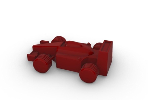 formula 1 macchina gioielleria carrello gara automobile 3d print model - Mito3D