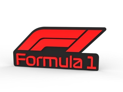 Formel 1 Logo f1 Kunst f1 Formel 1 Logo 3d print model - Mito3D