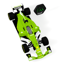 la fórmula 1 ninja verde modelo 3d stl fbx juego leche de las carreras fuego velocidad impresión virtual jugador música 3d print model - Mito3D