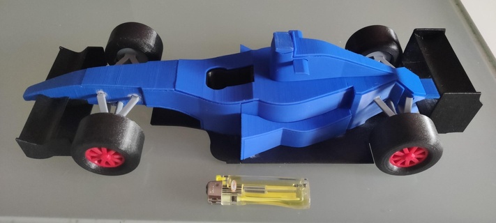 Fórmula 1 enigma f1 formula1 carro construção brinquedo 3d print model - Mito3D