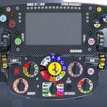 formula 1 steering wheel 3d print model - Mito3D