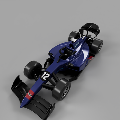 formül 2 dallara 2024 formula1 formula2 fia yarış motor sporları oto kariyer simülatör arjantin williams 3d print model - Mito3D