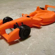 formula e race car game because vehicle toy 3d print model - Mito3D