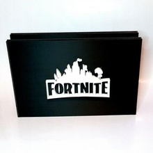 fornite tablet stand support nintendo switch fortnite badge dock 3d print model - Mito3D