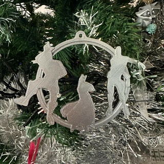 dias danse Natal enfeite casa crismas alegre incomum decoração presente feriado árvore vbuck dança 3d print model - Mito3D