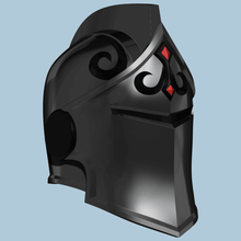 fortnite caballero negro casco de la moda armadura el fps juego video fornite cosplay 3d print model - Mito3D