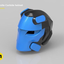 fortnite de carburo helmet art stakes prop omega mask high hearts games fortine diamonds costume cosplay character 3dprint 3d print model - Mito3D