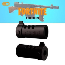 fortnite flash hider tommy gun style divers armes à feu museau airsoft 3d print model - Mito3D