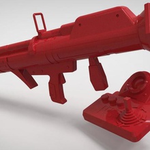 fortnite guiada lançador de mísseis lanzamisiles jogo battle royale cosplay arma machado prop gamer video-gamer brinquedo gamer-dom vídeo 3d print model - Mito3D