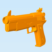 fortnite handgun game 3d print model - Mito3D