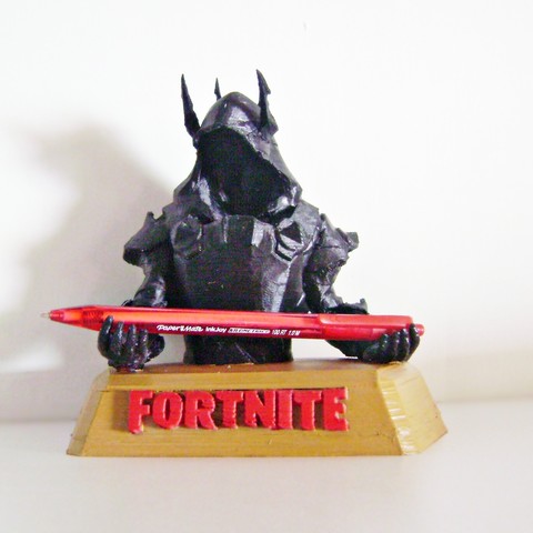 fortnite ice king porta pluma gioco tiepida penna titolare glace il roi porte-stylo 3D print model - Mito3D