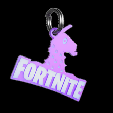 fortnite keychain - 2 styles included 3d print model - Mito3D