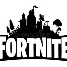 fortnite logo cookie fondant cutter marker with 3d print model - Mito3D