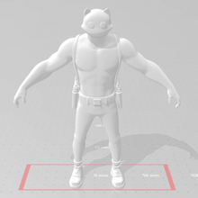 fortnite mewscles jogo 3d print model - Mito3D