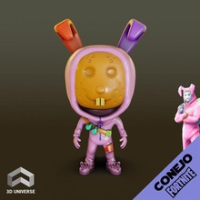 fortnite rabbit funko game statuette toy doll statutte 3d print model - Mito3D