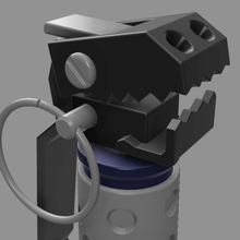 fortnite ombre de la bombe jeu cosplay grenade l'ombre 3d print model - Mito3D