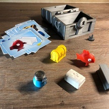 fortnite versiyon hayalet oyun göğüs kartları 3d print model - Mito3D