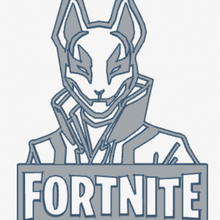 fortnite wall art hanging 2d personalized 3d print model - Mito3D