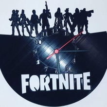 fortnite watch watches wall clock 3d print model - Mito3D