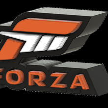 Forza Motorsport Logo Stand Kunst Horizont xbox Playstation Nintendo Simulator corse Schaltkreis aufrichtig Werkzeuge Gadget Gaming Zimmer pc 3d print model - Mito3D