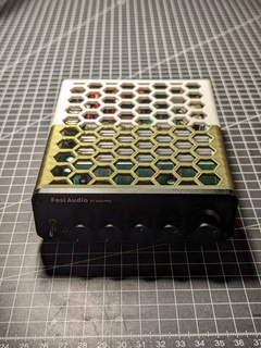 fosi audio bt30d pro open housing hex Gadget amp amplifier hifi cooling 3d print model - Mito3D