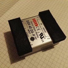 fotek sólido relé ssr ac dc seguridad cubierta carcasa funda AC DC alterno desagüe electrónica 3d print model - Mito3D
