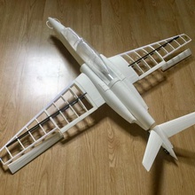 fouga magister v2 rc fed ventilador de 70mm los avances del proyecto juego jet avión modelismo aeromodelling 3d print model - Mito3D