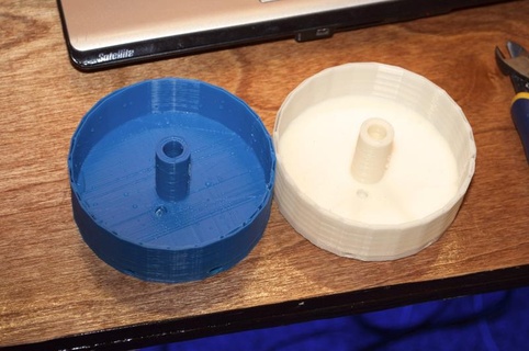 fuente bomba agua makerbot sketchup 3d print model - Mito3D