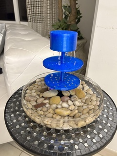 Fontaine l'eau Accueil maison 3d print model - Mito3D
