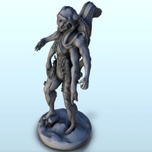 four handed extraterrestre tentacules 3 sci fi science fiction 40k 30k 3d print model - Mito3D