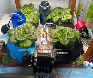 kanal seçilebilir kapak otomasyon kendin yap hidroponik Bahçe Bahçıvanlık ev sulama dış mekan aktiviteler 3d print model - Mito3D
