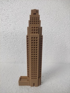 four season hotel nast building skyscraper architecture landmark sightseeing new york city nyc ny us american office exterior times square 3d print model - Mito3D