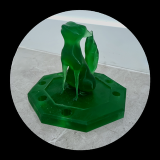 Raposa resina animal Raposa esculpir 3d print model - Mito3D