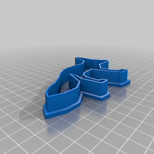 fox cookie cutter kitchen_dining 3d print model - Mito3D