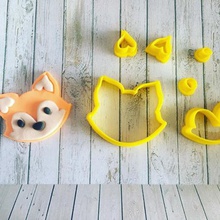fox cookie cutter raposa cortador various candy 3d print model - Mito3D