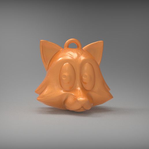 fox emoji jewelry emoji fox ios 3D print model - Mito3D