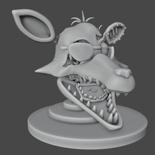 fox head game toy foxy mask fnaf 3d print model - Mito3D