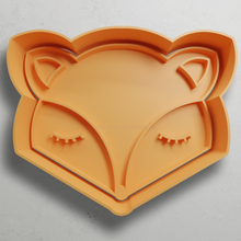 fox head animals cutter sharp 3d print model - Mito3D