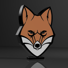 fox lamp v2 3d print model - Mito3D