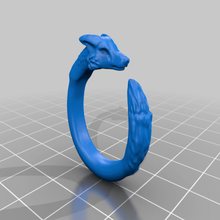 fox ring jewelry rpg prop dnd accessory 3d print model - Mito3D